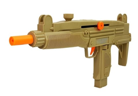 LEAN Toys Zestaw Wojskowy Pistolety Broń z Maską Hełmem Granat Dźwięk