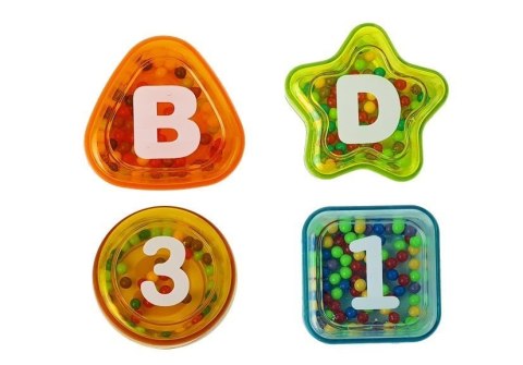 LEAN Toys Zjeżdżalnia Blok Tor Edukacyjny z Autkami Sorter Światła Dźwięki