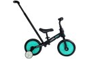 LEAN Trike Rower Biegowy Trójkołowy Na Pedały 3w1 Czarno-Miętowy