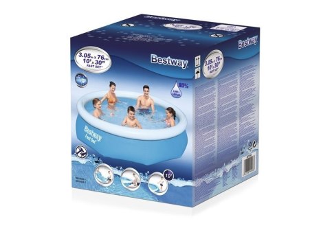 Bestway Basen Ogrodowy Rozporowy 305 x 76 cm Bestway 57266 Bestway Basen Ogrodowy Rozporowy 305 x 76 cm Bestway 57266