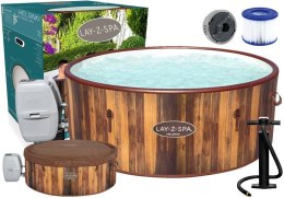Bestway Dmuchane Spa z Masażem i Podgrzewaczem 7osobowe 180 x 66 cm Bestway 60025