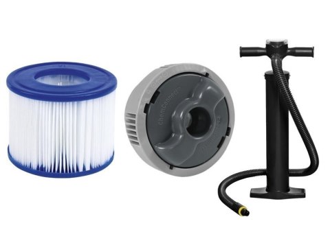 Bestway Dmuchane Spa z Masażem i Podgrzewaczem 7osobowe 180 x 66 cm Bestway 60025 Bestway Dmuchane Spa z Masażem i Podgrzewaczem 7osobowe 180 x 66 cm Bestway 60025