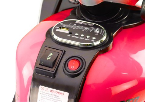 LEAN CARS Motorek HT-5188 czerwony LEAN CARS Motorek HT-5188 czerwony