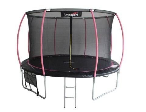 LEAN Sport Trampolina LEAN Sport Max 10ft Czarno-Różowa LEAN Sport Trampolina LEAN Sport Max 10ft Czarno-Różowa