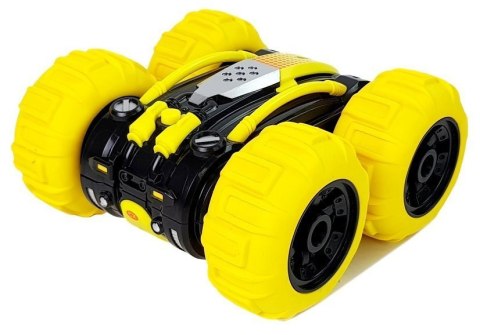 LEAN Toys Amfibia Dwustronna Zdalnie Sterowana Żółta 1:24