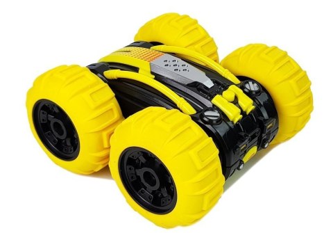 LEAN Toys Amfibia Dwustronna Zdalnie Sterowana Żółta 1:24
