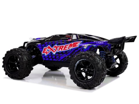 LEAN Toys Auto Rajdowe Wyścigowe Zdalnie Sterowane 1:18 Niebieskie ENOZE 9302E Prędkość 45 km/h