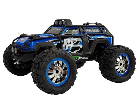 LEAN Toys Auto Rajdowe Zdalnie Sterowane Niebieskie 2.4G 1:18 35 km/h Kontrola Prędkości
