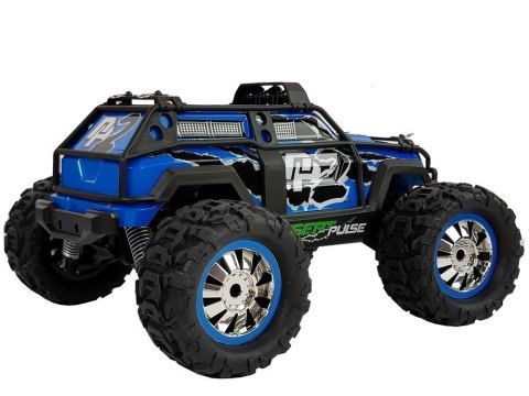 LEAN Toys Auto Rajdowe Zdalnie Sterowane Niebieskie 2.4G 1:18 35 km/h Kontrola Prędkości