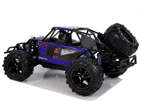 LEAN Toys Auto Terenowe Buggy Zdalnie Sterowane 1:18 Niebieskie ENOZE 9303E 45 km/h