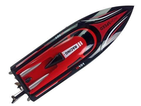 LEAN Toys Łódź Motorówka Zdalnie Sterowana H101 Czerwona 1:48 2.4G 35 km/h