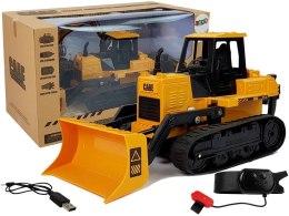 LEAN Toys Spychacz Buldożer Koła Gąsiennicowe Zdalnie Sterowany Ruchem Gestem Ręki 2.4G 1:28