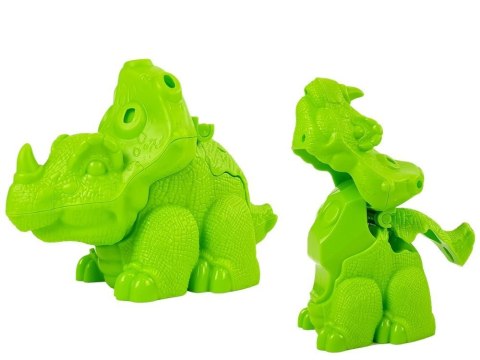 LEAN Toys Stolik Ciastolina Dinozaury Jajka Foremka Wulkan ze Świecącą Lawą 4 Kolory LEAN Toys Stolik Ciastolina Dinozaury Jajka Foremka Wulkan ze Świecącą Lawą 4 Kolory