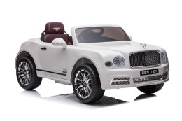 LEAN CARS Auto Na Akumulator Bentley Mulsanne Biały