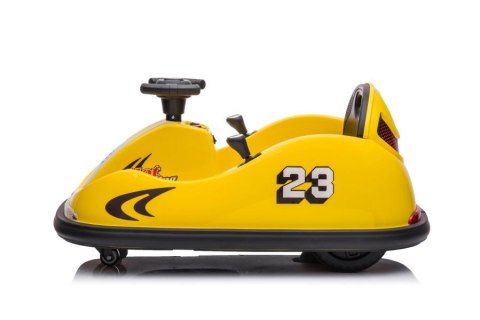 LEAN CARS Pojazd Na Akumulator GTS1166 Żółty LEAN CARS Pojazd Na Akumulator GTS1166 Żółty