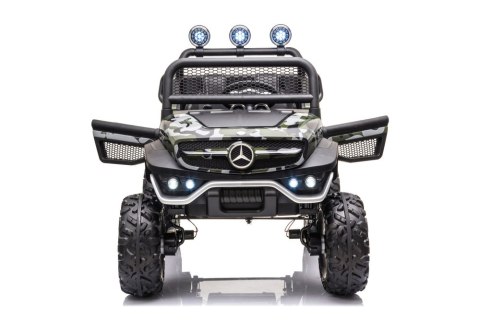 LEAN CARS Pojazd na akumulator Unimog S Moro Lakierowany LEAN CARS Pojazd na akumulator Unimog S Moro Lakierowany