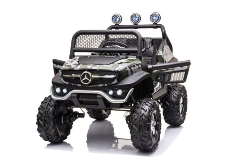 LEAN CARS Pojazd na akumulator Unimog S Moro Lakierowany LEAN CARS Pojazd na akumulator Unimog S Moro Lakierowany