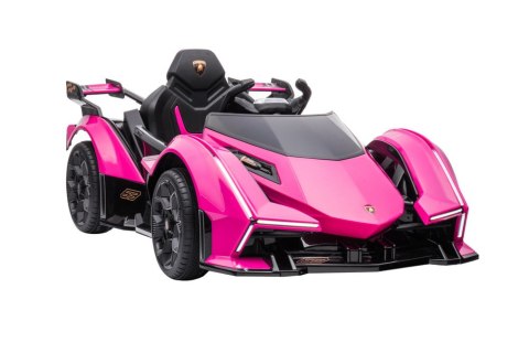 LEAN CARS Samochód Na Akumulator Lamborghini GT HL528 Rózowy LEAN CARS Samochód Na Akumulator Lamborghini GT HL528 Rózowy