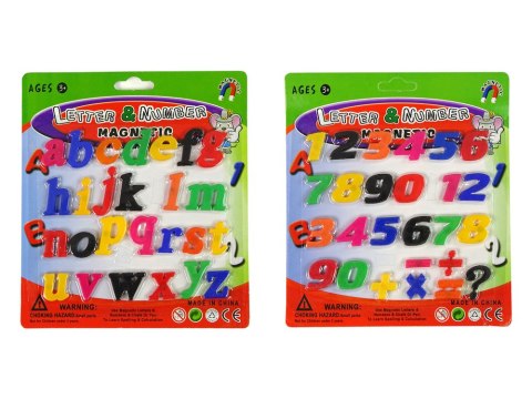 LEAN Toys Drewniana Tablica 2w1 Magnesy Pisak Liczby Działania Słowa
