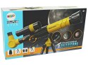 LEAN Toys Teleskop Naukowy Edukacyjny Z Uchwytem Na Telefon Żółty