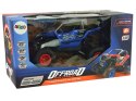 LEAN Toys Terenowe Auto Off- Road Zdalnie Sterowane 2,4 GHz 1:16 Niebieskie