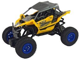 LEAN Toys Terenowe Auto Off- Road Zdalnie Sterowane 2,4 GHz 1:16 Żółte