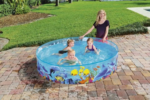 Bestway Basen Ogrodowy Dla Dzieci 244 cm x 46 cm Bestway 55031 Bestway Basen Ogrodowy Dla Dzieci 244 cm x 46 cm Bestway 55031