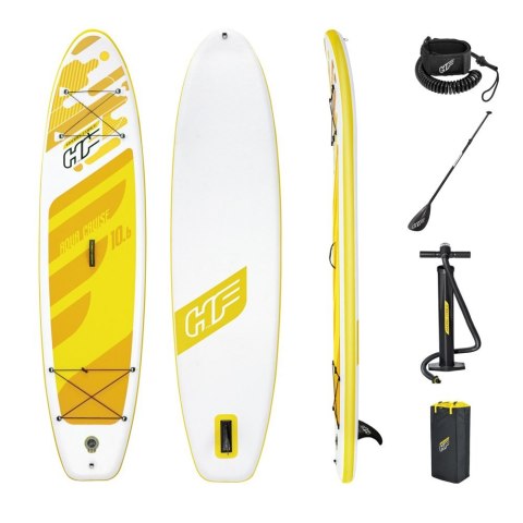 Bestway Deska Sup Hydro-Force Żółta 320 x 76 x 12 cm Bestway 65348
