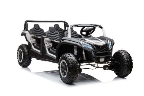 LEAN CARS Auto Na Akumulator Buggy A033 4x4 24V Biały