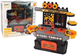 LEAN Toys Warsztat Stolik Małego Majsterkowicza Narzędzia 57 Elementów