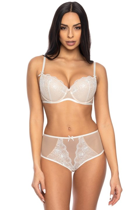 Biustonosz push up Biustonosz Push-up Model 3546/11 Mariella Beige/Milk - Mat Biustonosz push up Biustonosz Push-up Model 3546/11 Mariella Beige/Milk - Mat