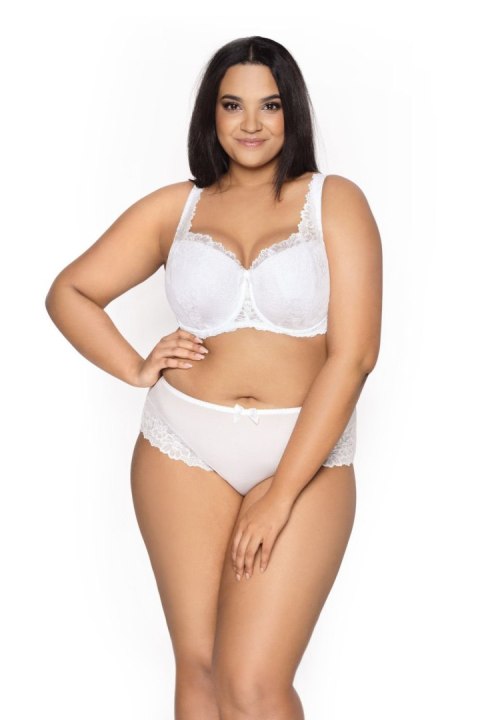Biustonosz push up Biustonosz Usztywniany Model Carmela Big M-053/22 White - Mat Biustonosz push up Biustonosz Usztywniany Model Carmela Big M-053/22 White - Mat