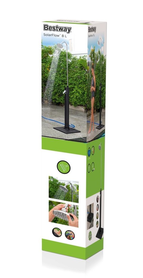Bestway Prysznic Ogrodowy Basenowy Solarny 8L Bestway 58694 Bestway Prysznic Ogrodowy Basenowy Solarny 8L Bestway 58694