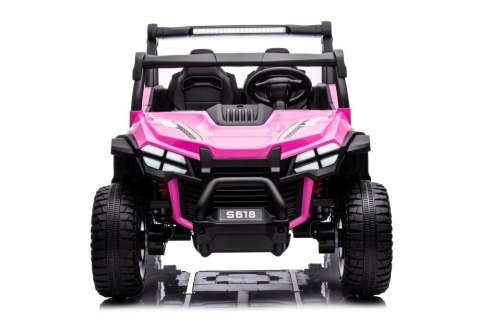 LEAN CARS Auto Na Akumulator S618 Różowe 4x4 LEAN CARS Auto Na Akumulator S618 Różowe 4x4