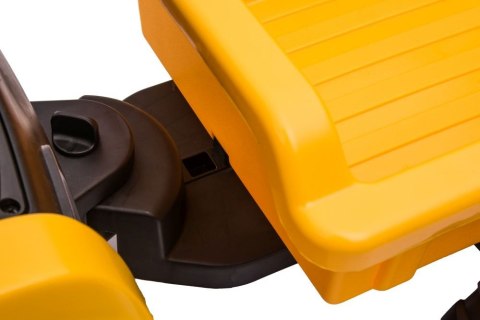 LEAN CARS Traktor Na Akumulator Z łyżką BW-X002A Żółty LEAN CARS Traktor Na Akumulator Z łyżką BW-X002A Żółty
