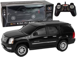 LEAN Toys Auto Cadillac Escalade R/C Czarny Światła Dźwięk 1:16