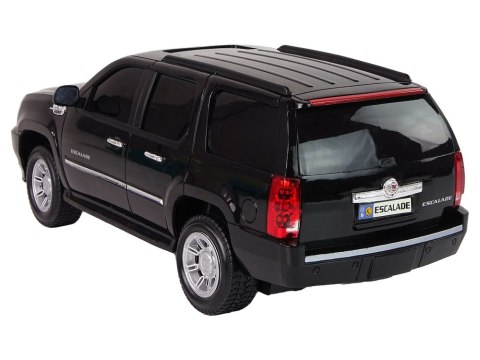 LEAN Toys Auto Cadillac Escalade R/C Czarny Światła Dźwięk 1:16