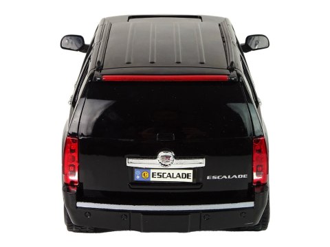 LEAN Toys Auto Cadillac Escalade R/C Czarny Światła Dźwięk 1:16