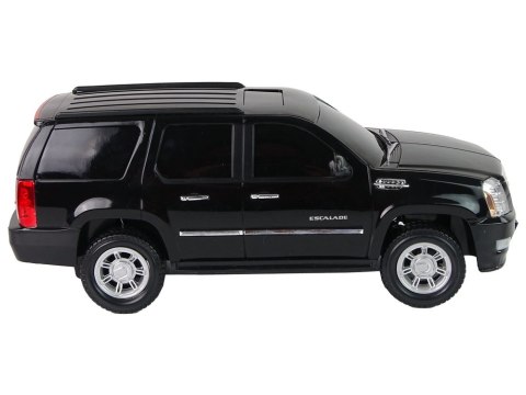 LEAN Toys Auto Cadillac Escalade R/C Czarny Światła Dźwięk 1:16
