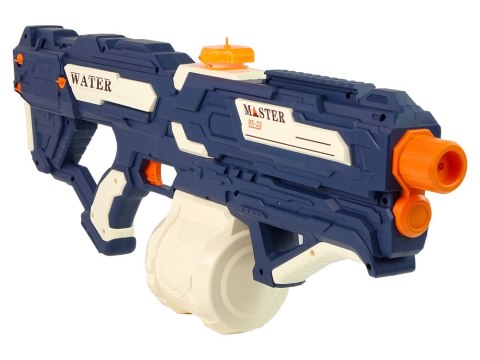 LEAN Toys Duży Elektryczny Pistolet Na Wodę Na Akumulator Zasięg 9 m 1000 ml