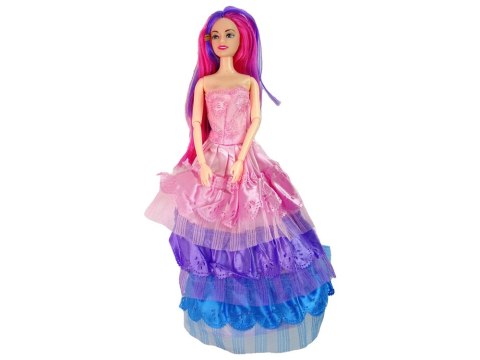 LEAN Toys Lalka Księżniczka z Białym Kucykiem Figurki Akcesoria