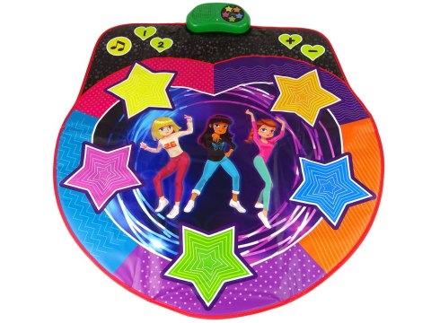 LEAN Toys Mata Taneczna Gra Zręcznościowa Taniec Gwiazdki