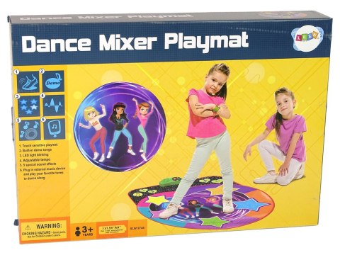 LEAN Toys Mata Taneczna Gra Zręcznościowa Taniec Gwiazdki