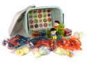 LEAN Toys Świecąca Zjeżdżalnia Dla Kulek Klocki Magnetyczne W Pudełku 150 Elementów