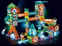 LEAN Toys Świecąca Zjeżdżalnia Dla Kulek Klocki Magnetyczne W Pudełku 150 Elementów