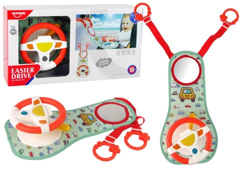 LEAN Toys Zabawka Do Samochodu Dla Niemowląt Kierownica
