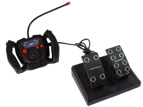 LEAN Toys Zdalnie Sterowana Straż Pożarna Pedał Gazu Hamulec Pilot Dźwięk