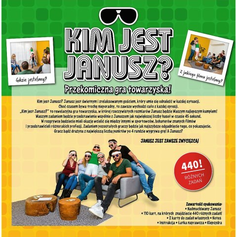 Gra towarzyska Kim jest Janusz? Trefl 02378