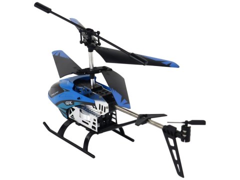 LEAN Toys Aluminiowy Helikopter RC 2.4G Niebieski 15 Minut Lotu