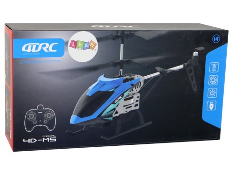 LEAN Toys Aluminiowy Helikopter RC 2.4G Niebieski 15 Minut Lotu